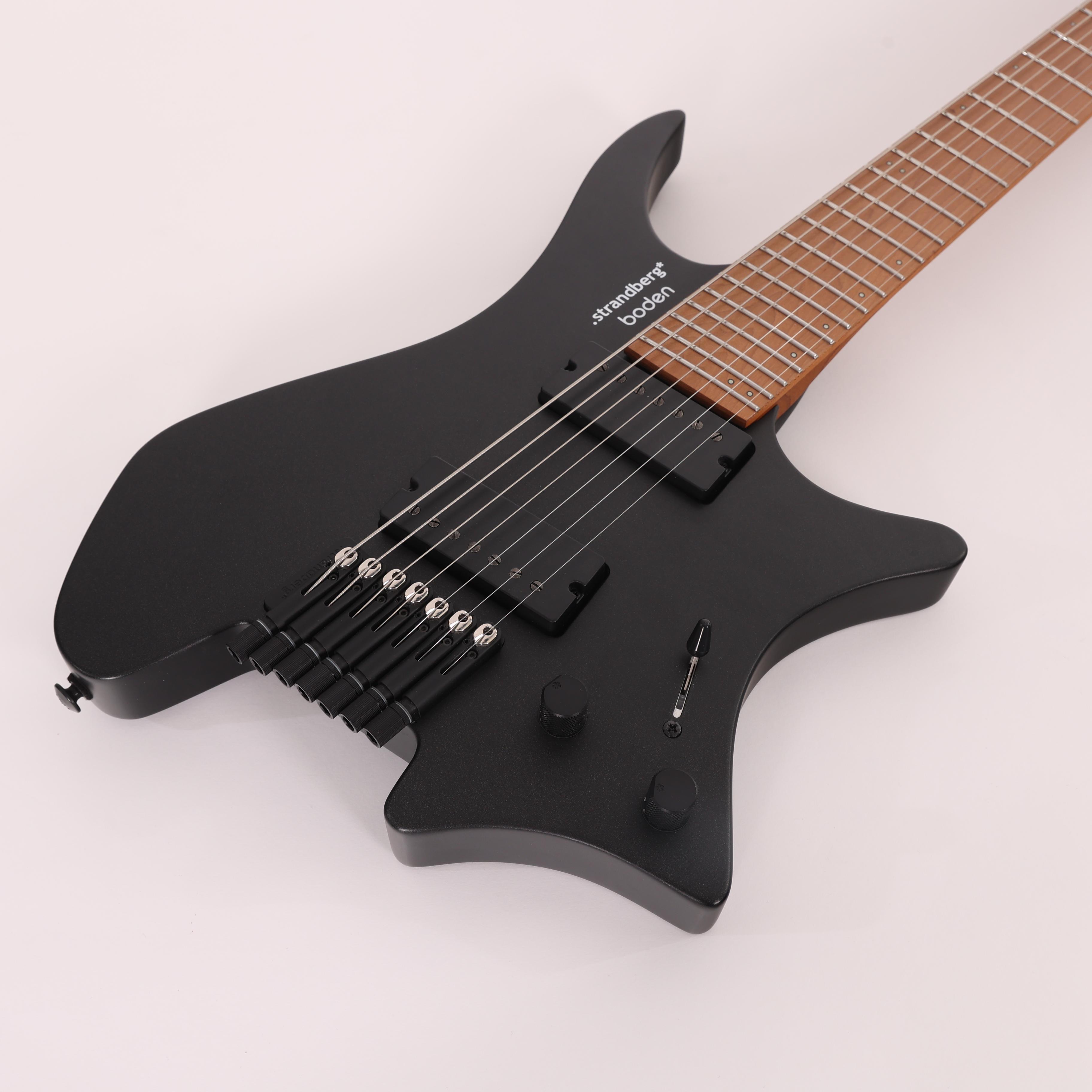 Strandberg Boden Standard N2 7-String Electric Guitar in Black